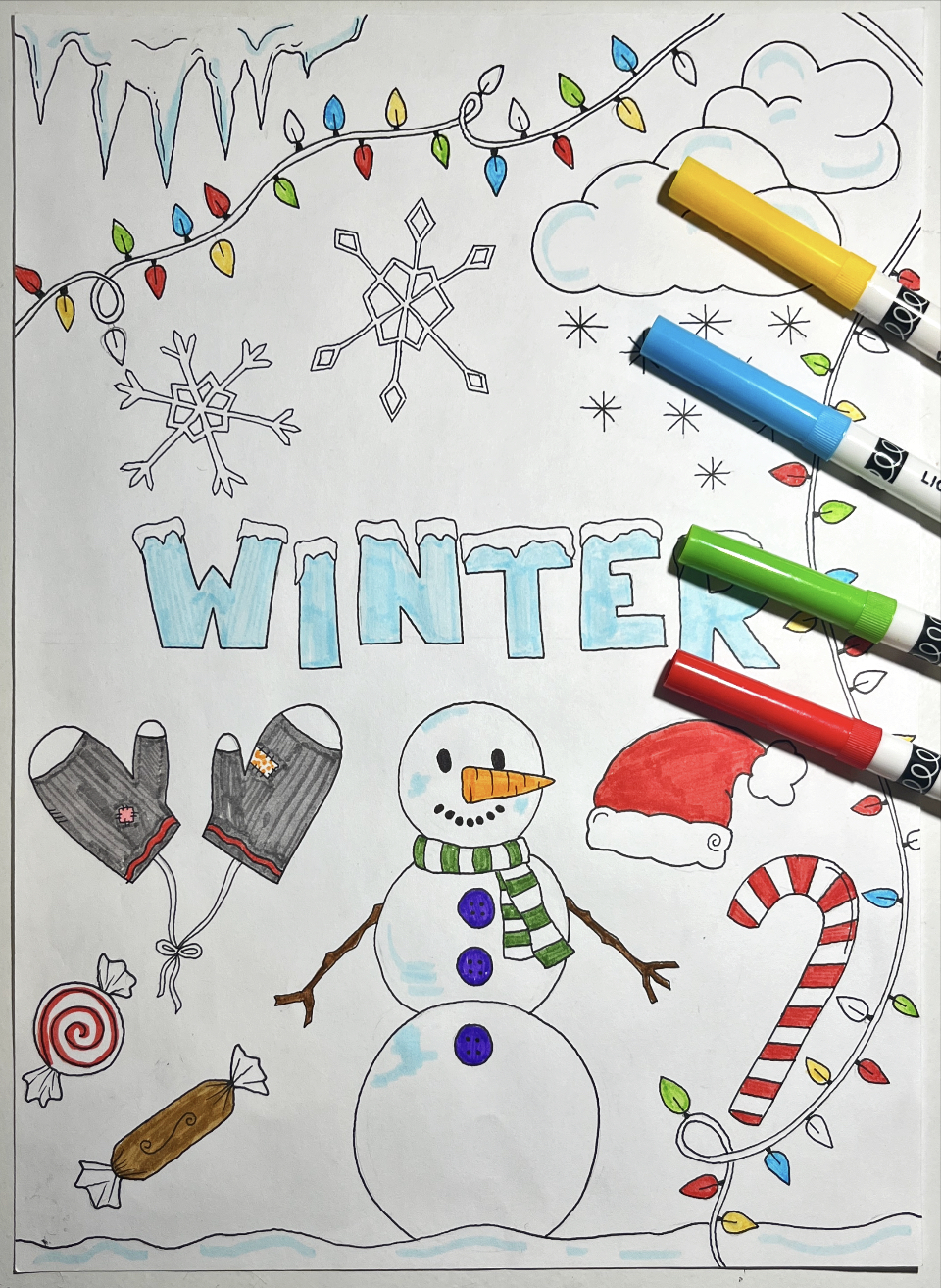 Winter pages