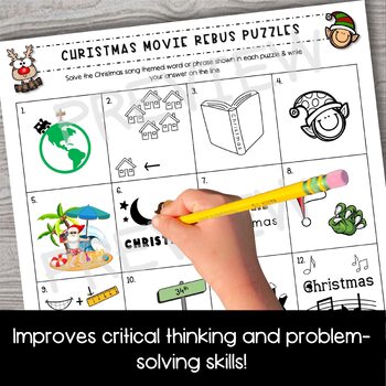Brainteaser rebus puzzles