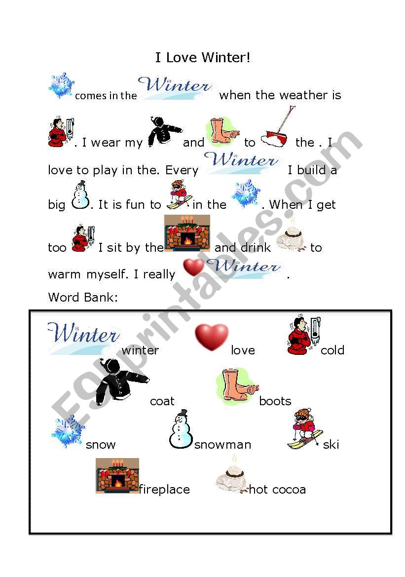 Winter rebus