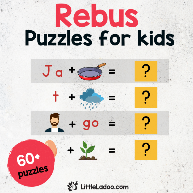 Rebus puzzles for kids wih answers
