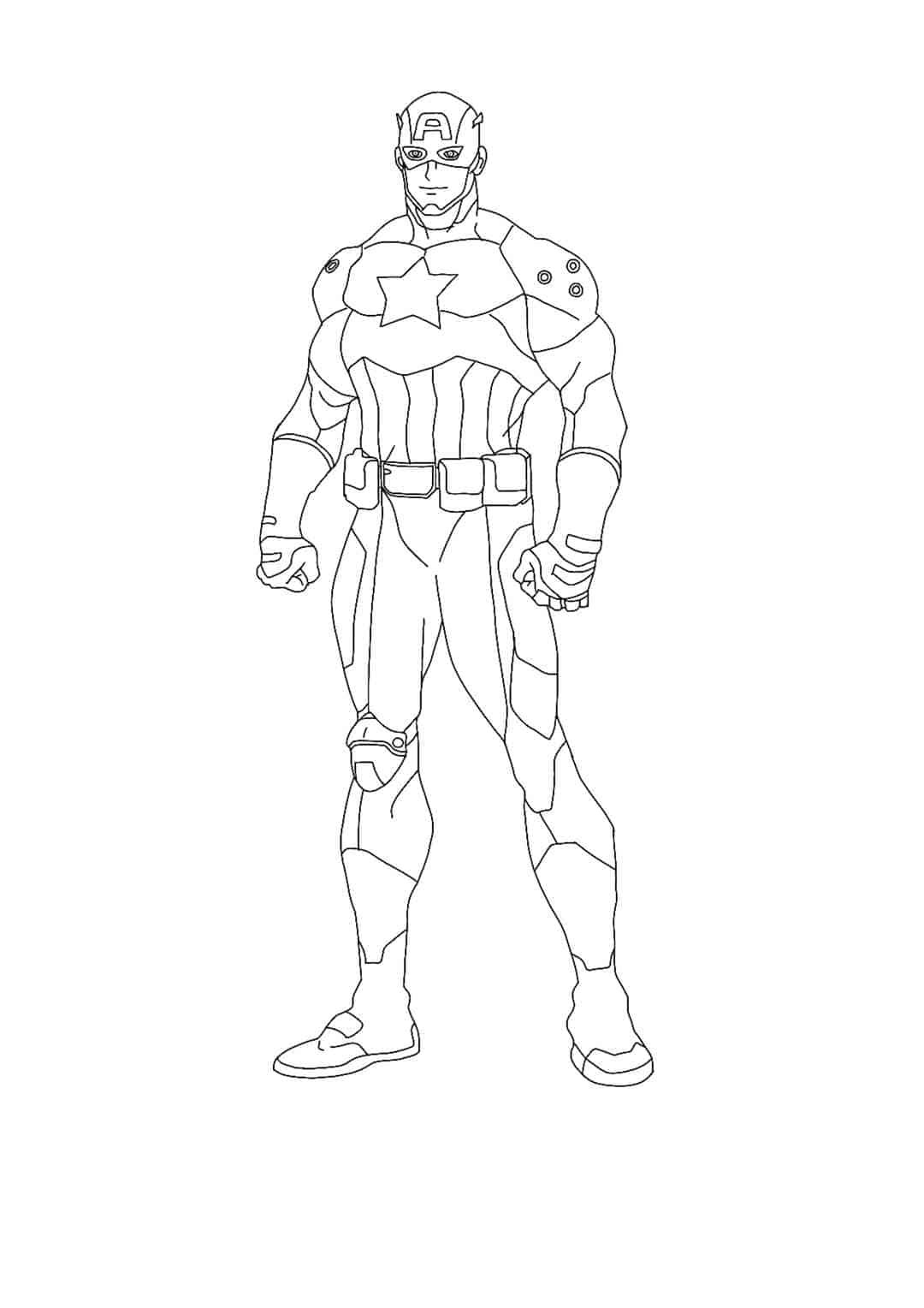 Captain america civil war coloring pages