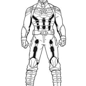 Captain america coloring pages printable for free download