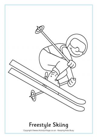 Winter olympics louring pages