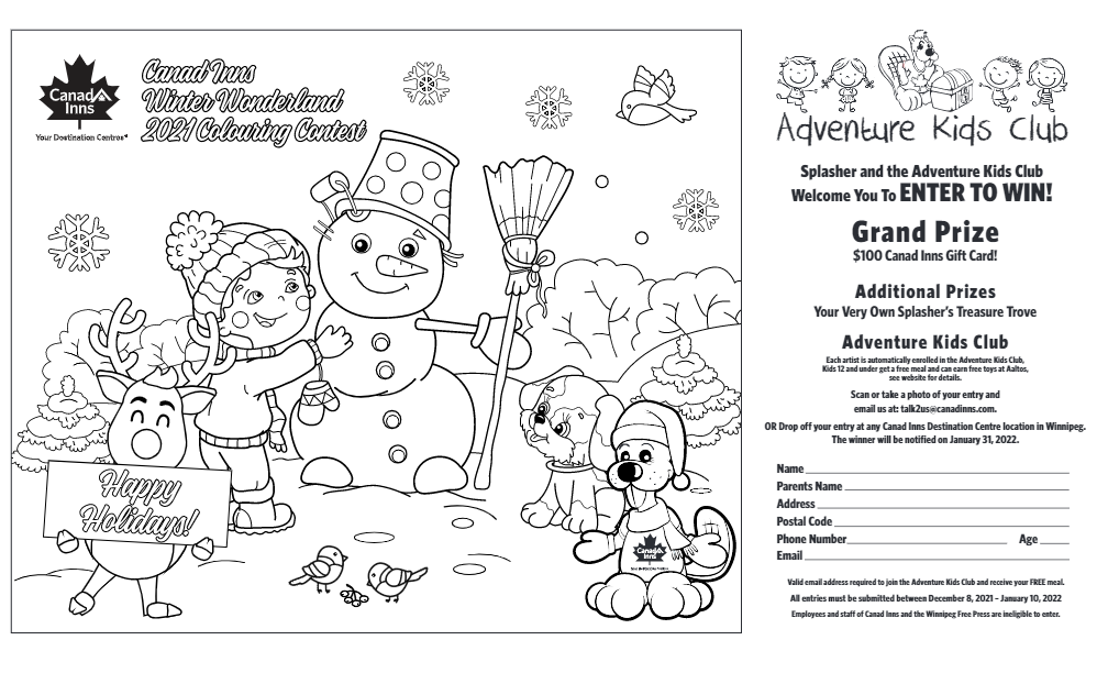 Canad inns winter wonderland â canad inns