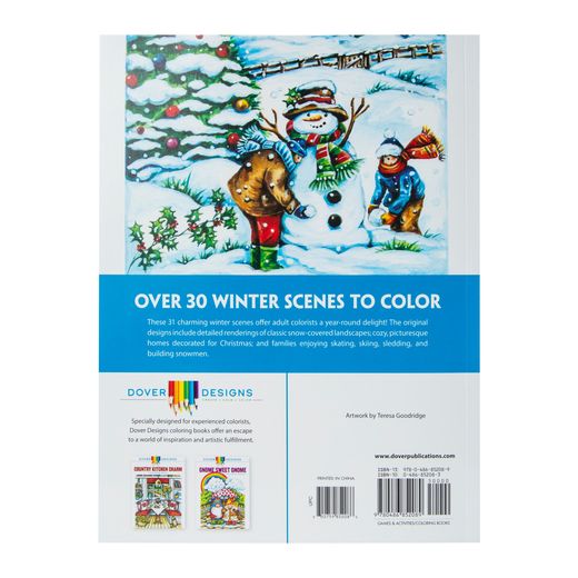 Winter wonderland coloring book five below let go have fun
