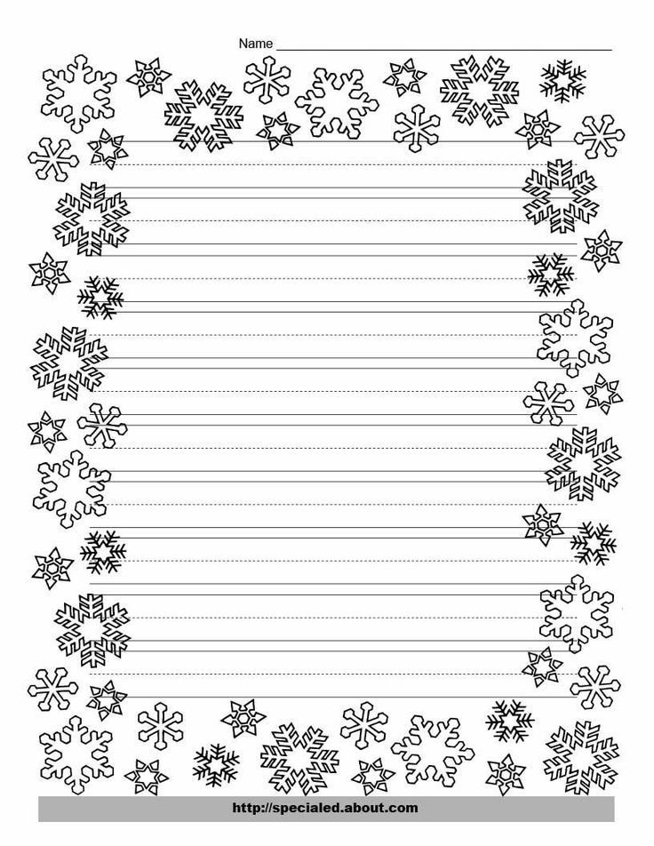 These free christmas printables are perfect for kids writing tasks winter writing paper christmas writing winter writing
