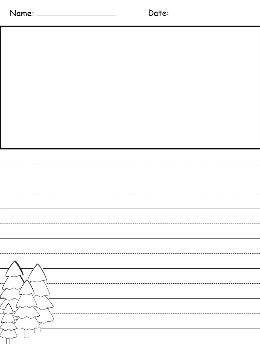 Winter coloring pages and writing paper for november december januaryworksheet made by teachers