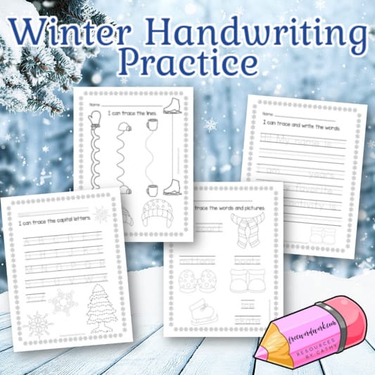 Winter coloring pages