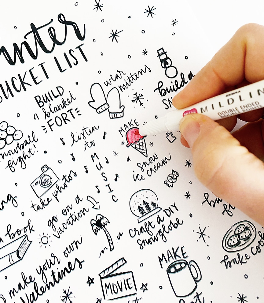 Winter bucket list