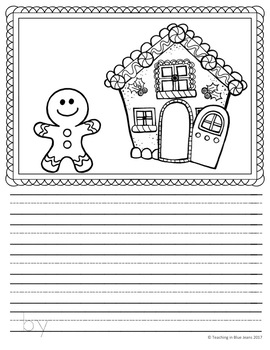 Picture writing prompts for december winter writing activities teaching in blue jeans