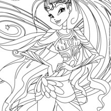 Winx club coloring pages