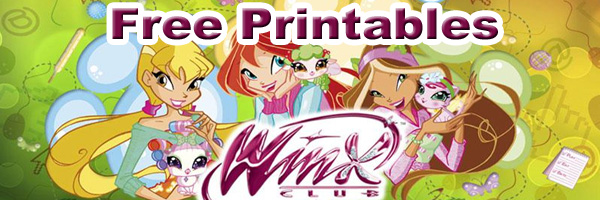 Free winx club printables downloads and coloring pages â