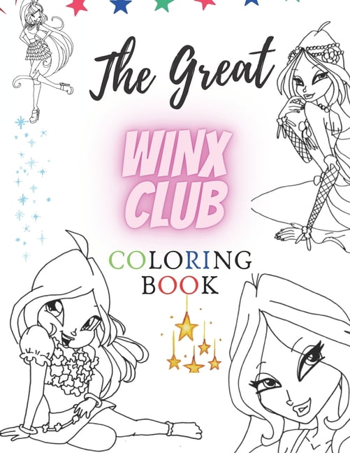 The great winx club coloring book paperback