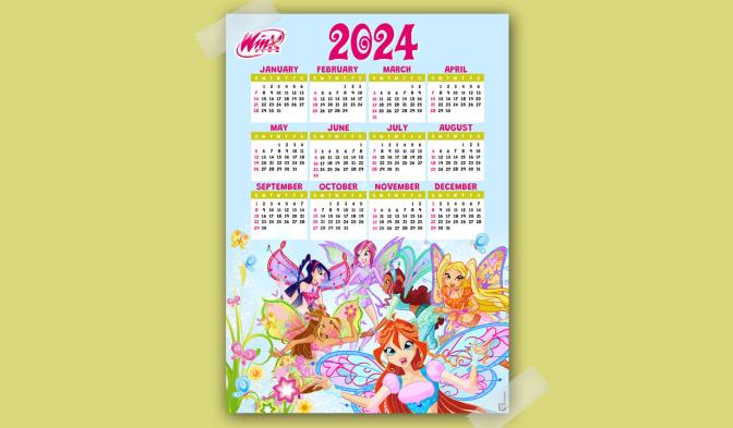 Coloring book en winx club