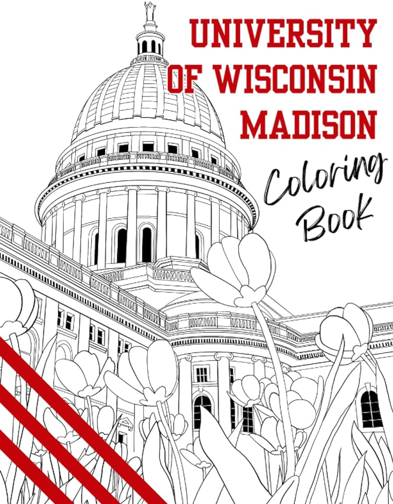 University of wisconsin madison coloring book camilli payton books