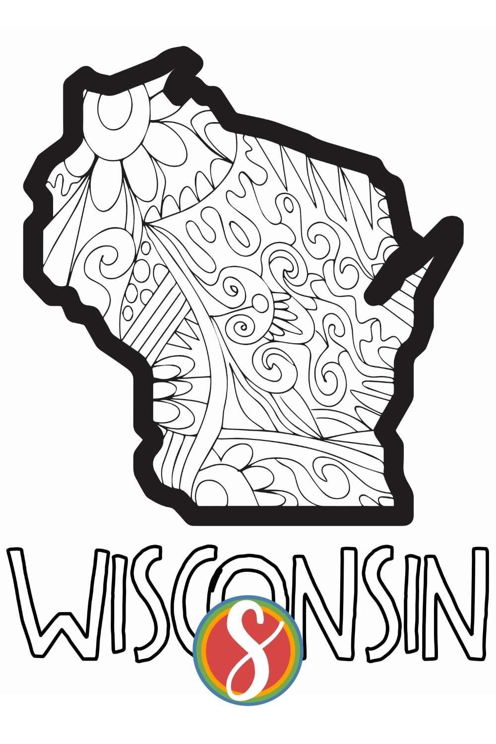 Free wisconsin activity printables â stevie doodles