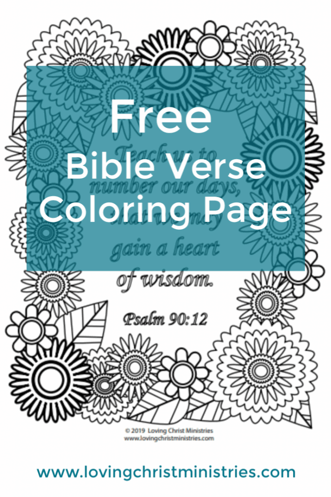 Gain a heart of wisdom coloring page