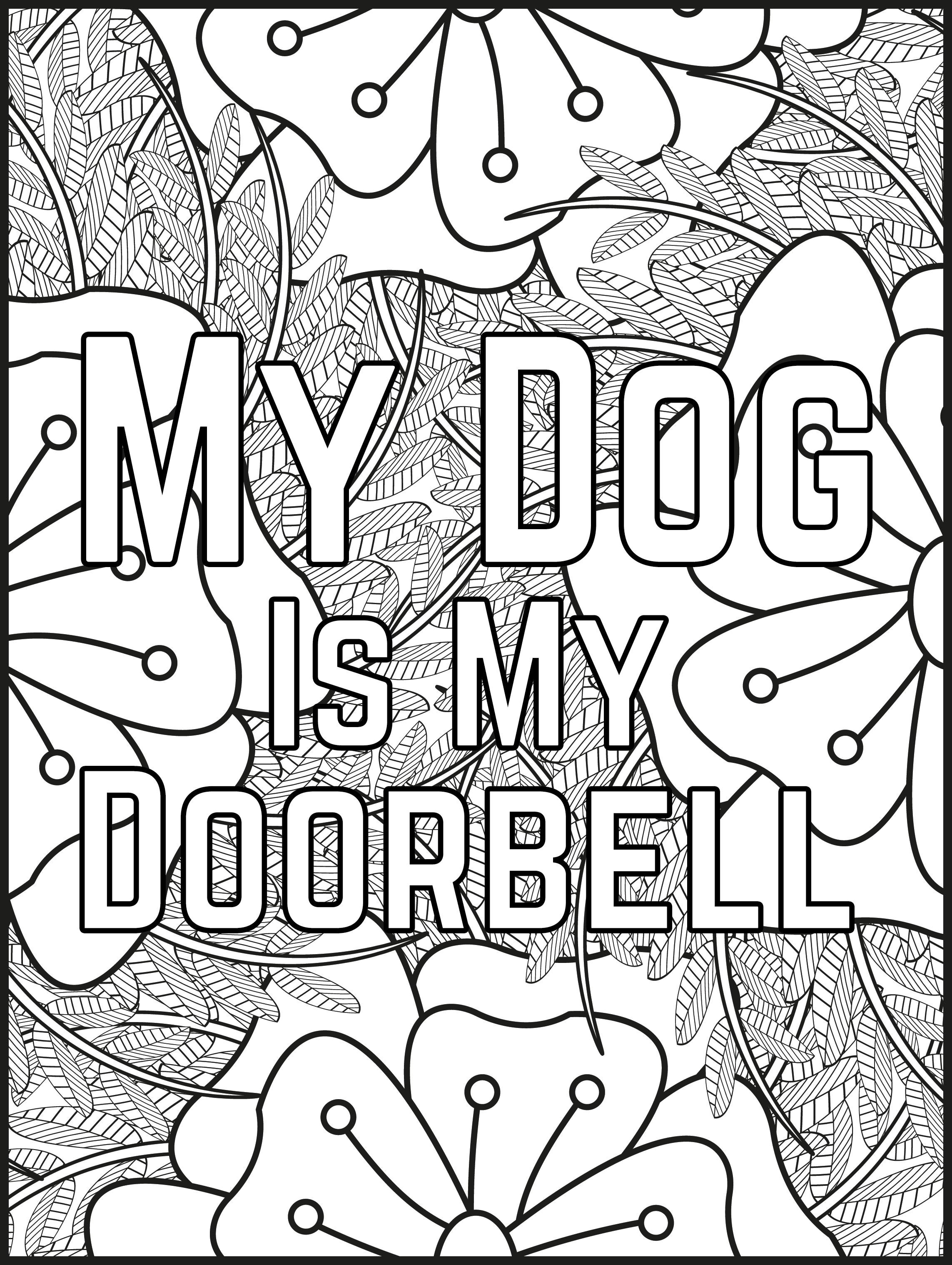 Inspirational canine wisdom a coloring book of dog quotes made by teachers