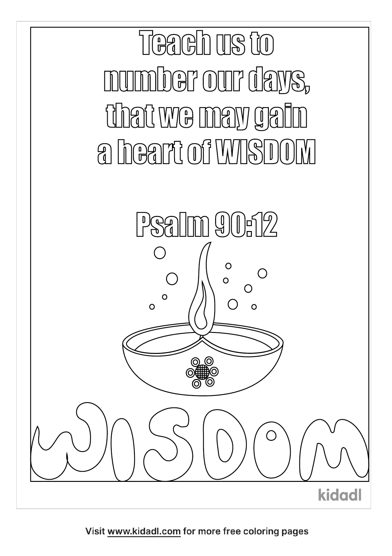 Free wisdom coloring page coloring page printables