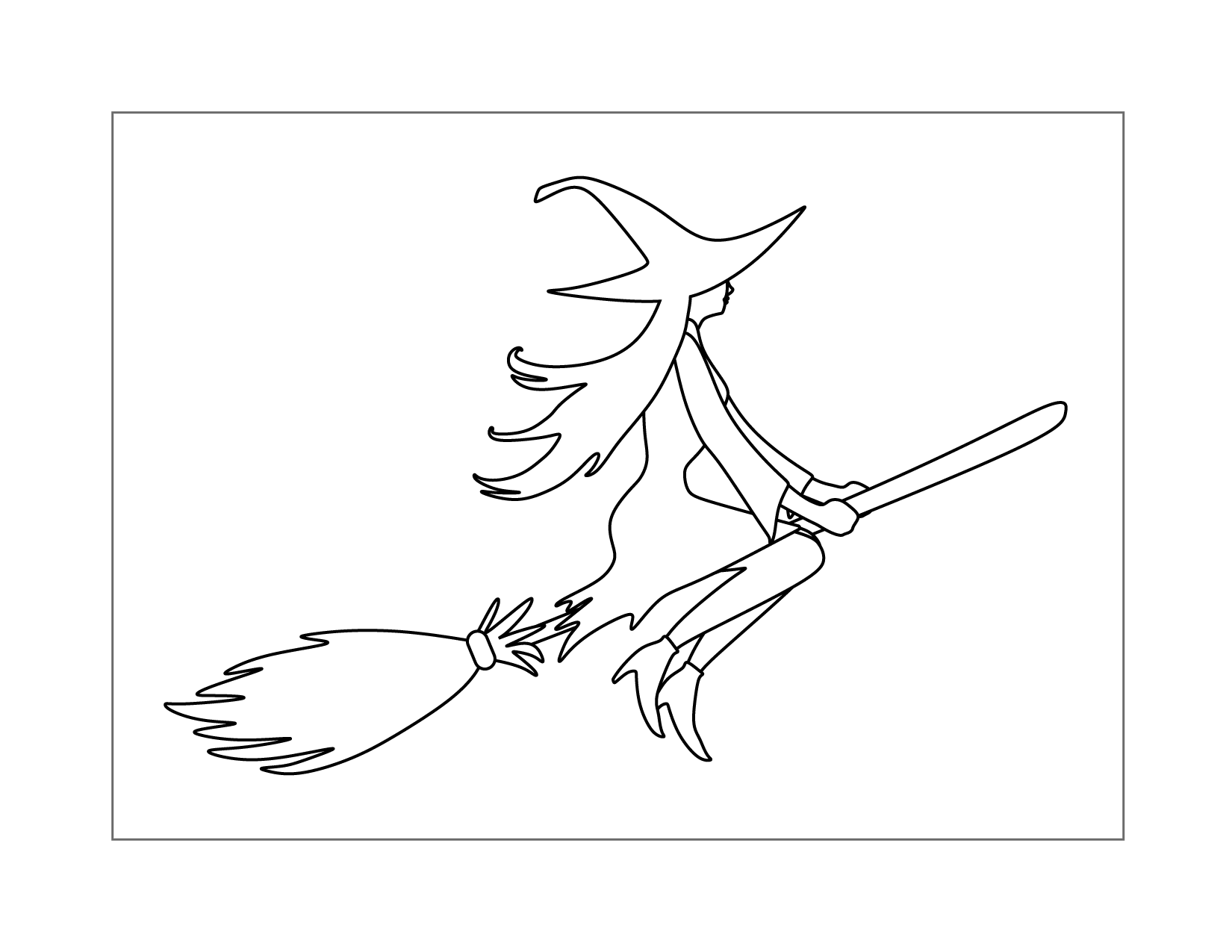 Witch pages â printable pages