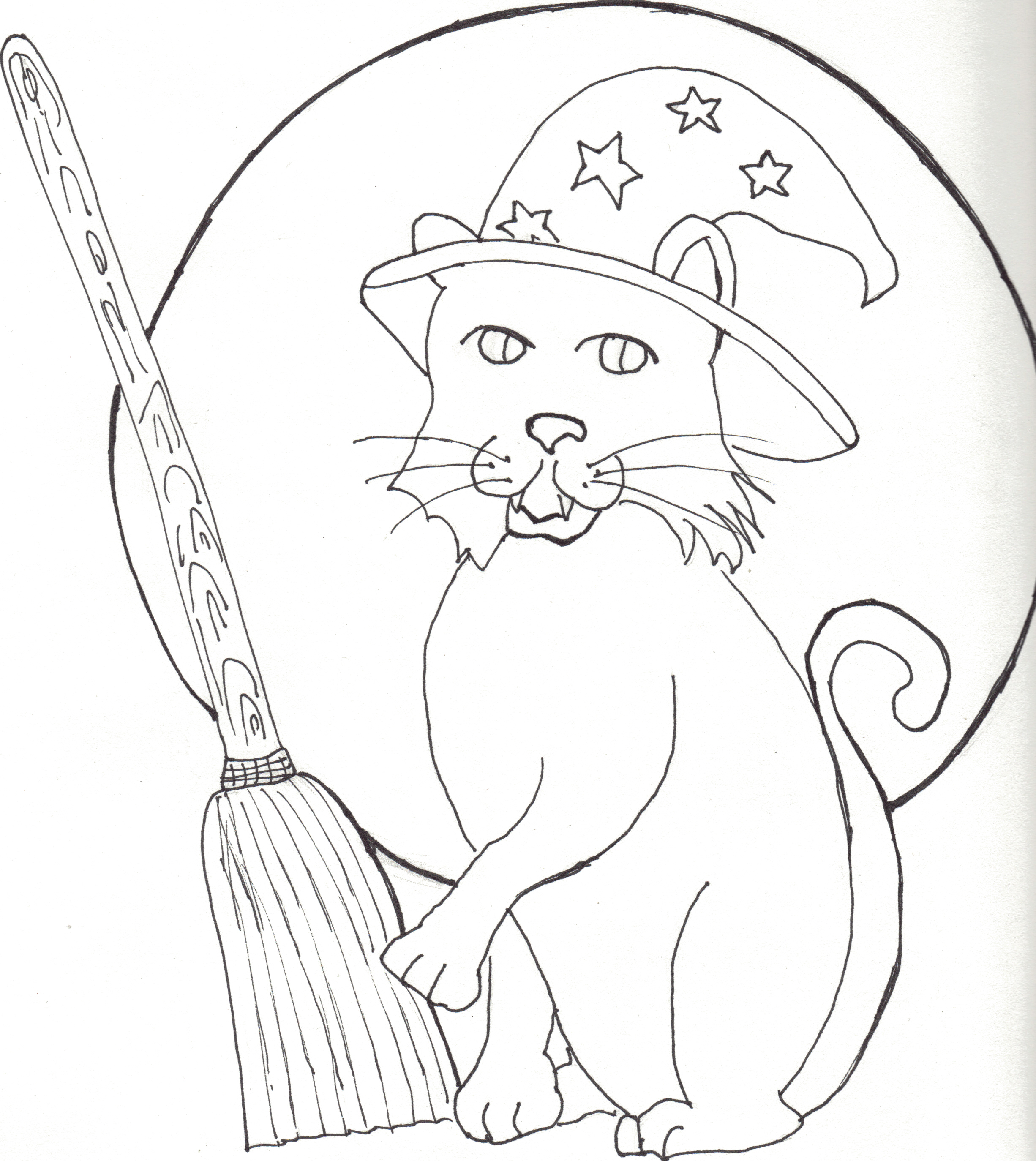 Witch cat