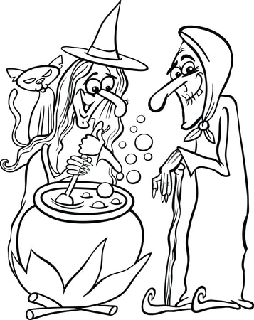 Free halloween coloring pages for kids