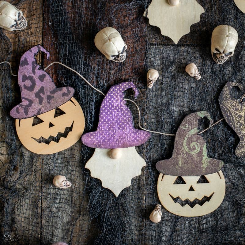 Diy dollar tree gnome garland
