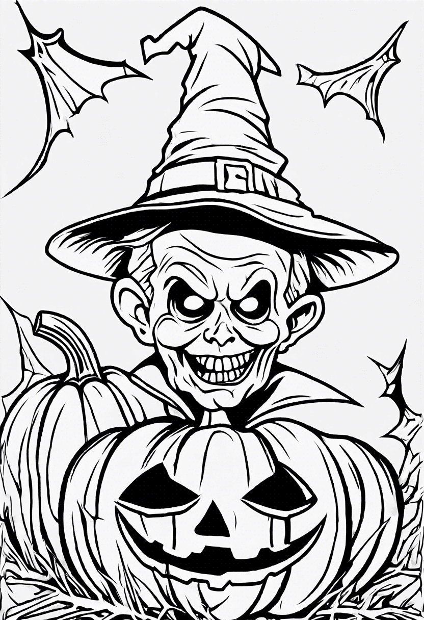 Halloween coloring pages