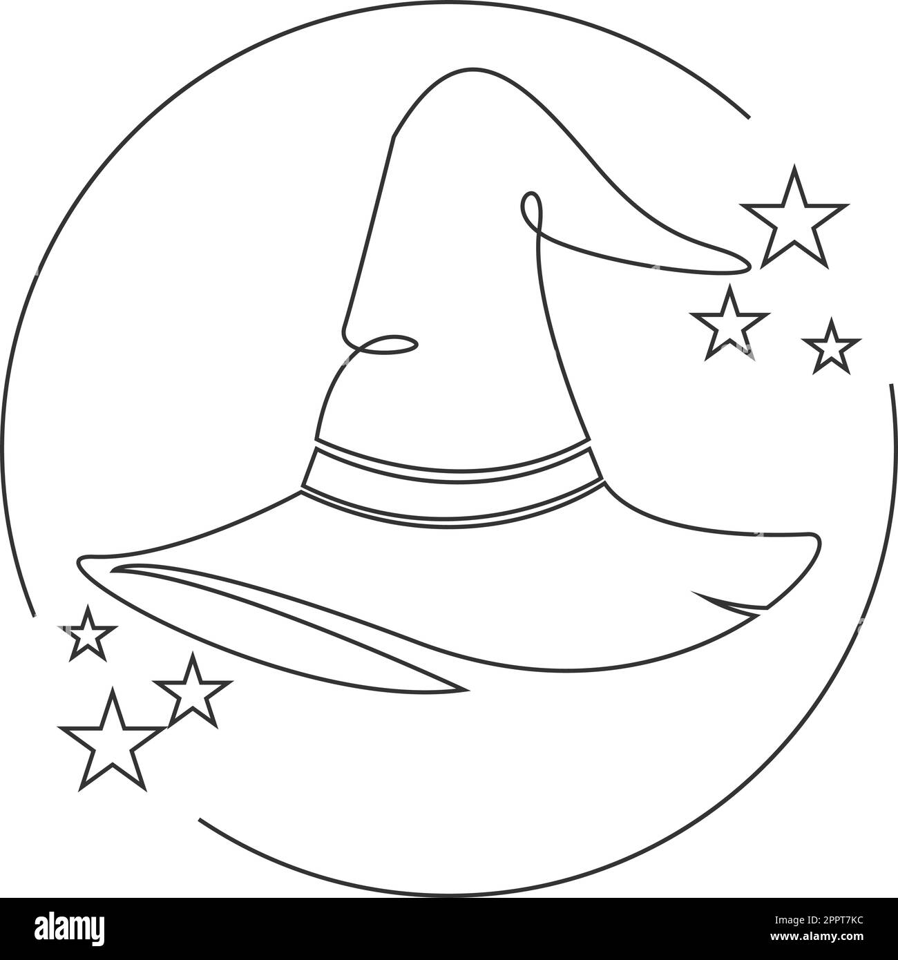 Witch girl black and white stock photos images