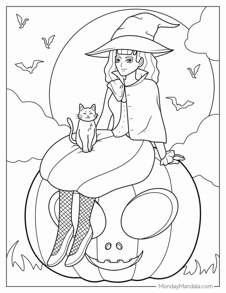 Pumpkin coloring pages free pdf printables
