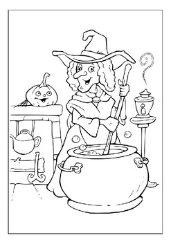 Halloween fun guaranteed with our witch coloring pages collection for kids pdf