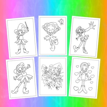 Explore witchcraft magic printable doremi coloring pages collection for kids