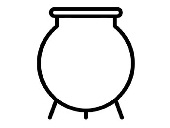 Witches cauldron templates cauldron coloring pages cauldron outlines