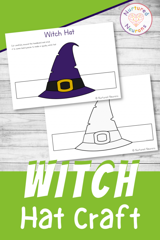 Simple witch hat craft