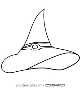 Witch hat outline images stock photos d objects vectors