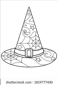 Witch hat outline images stock photos d objects vectors