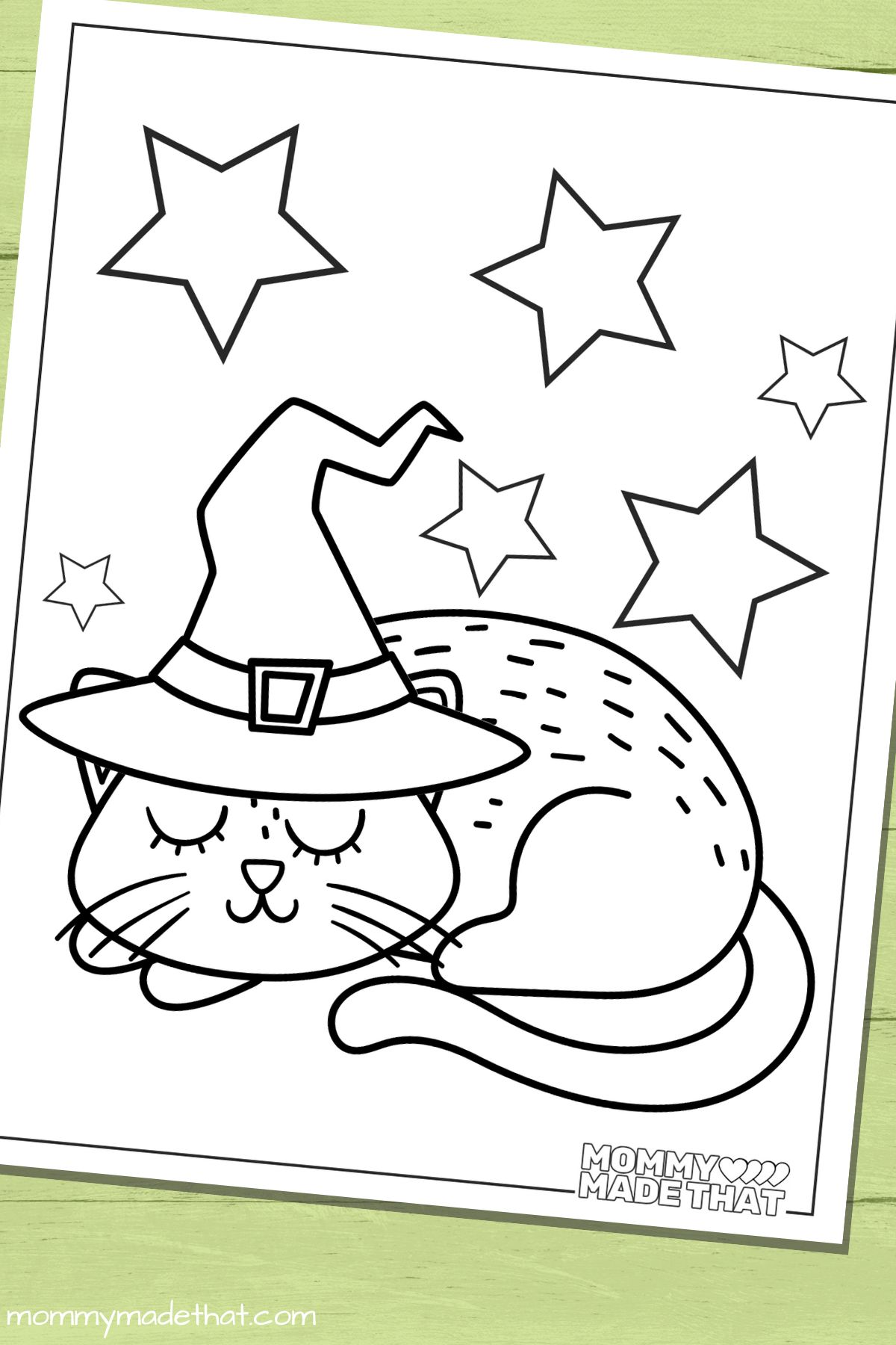 Cute witch coloring pages free printables