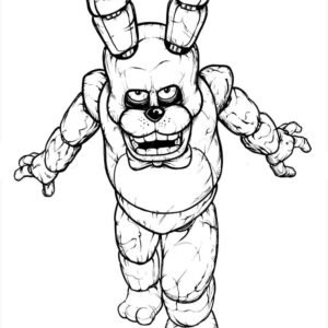 Five nights at freddys fnaf coloring pages printable for free download