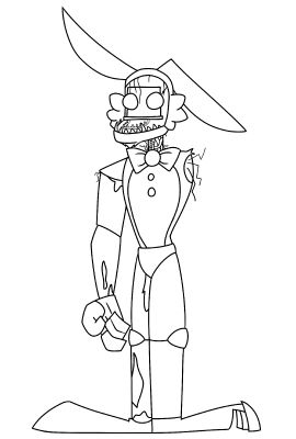 Withered bonnie line art art gallery