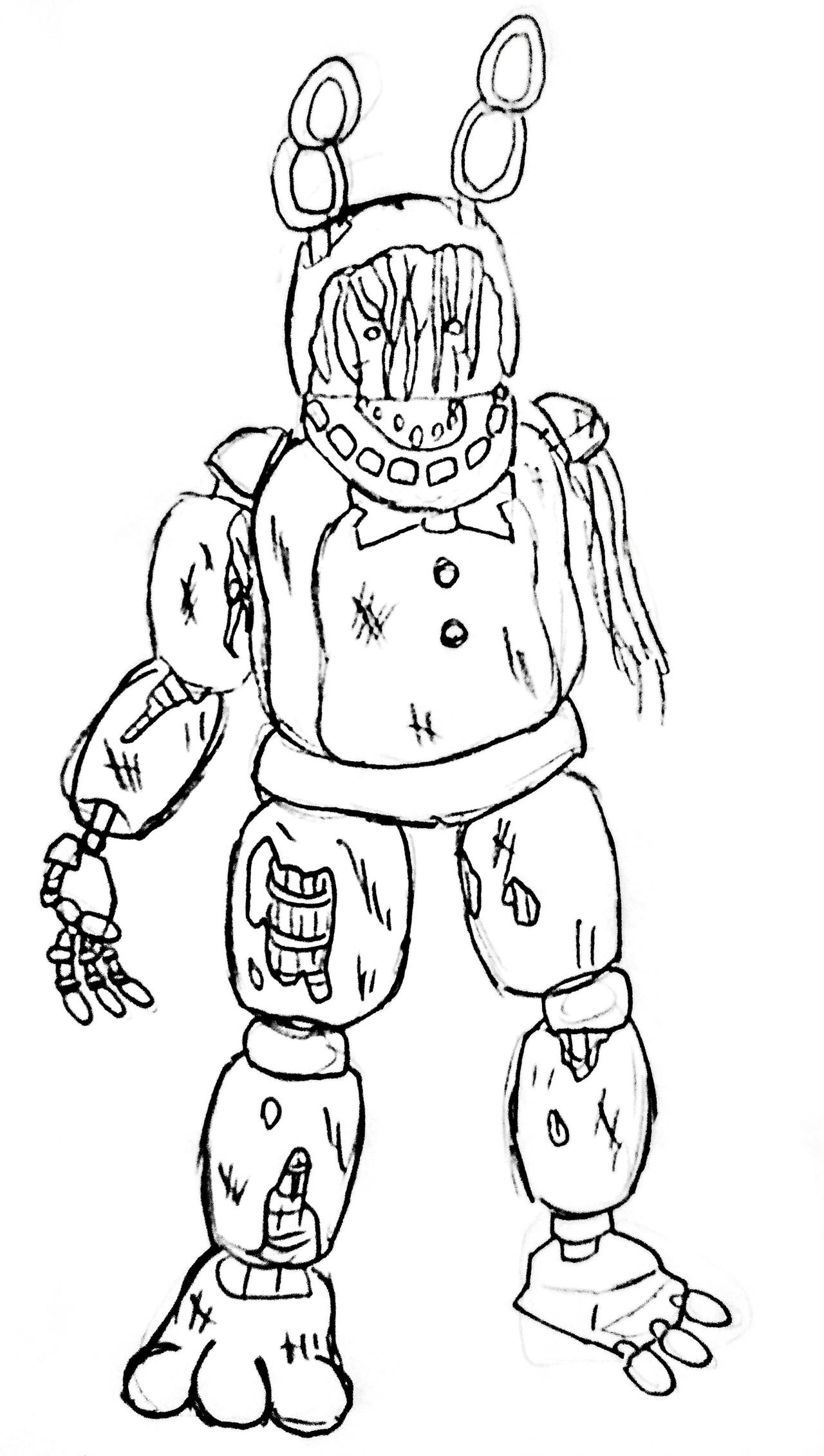 Withered bonnie by creepynick on