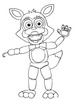 Fáve nághts at fráºddys coloring book premium illustration pages
