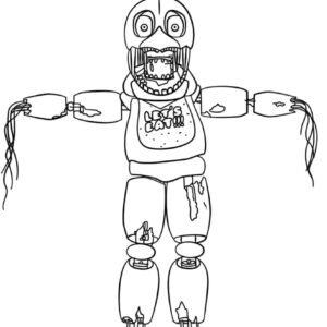Five nights at freddys fnaf coloring pages printable for free download