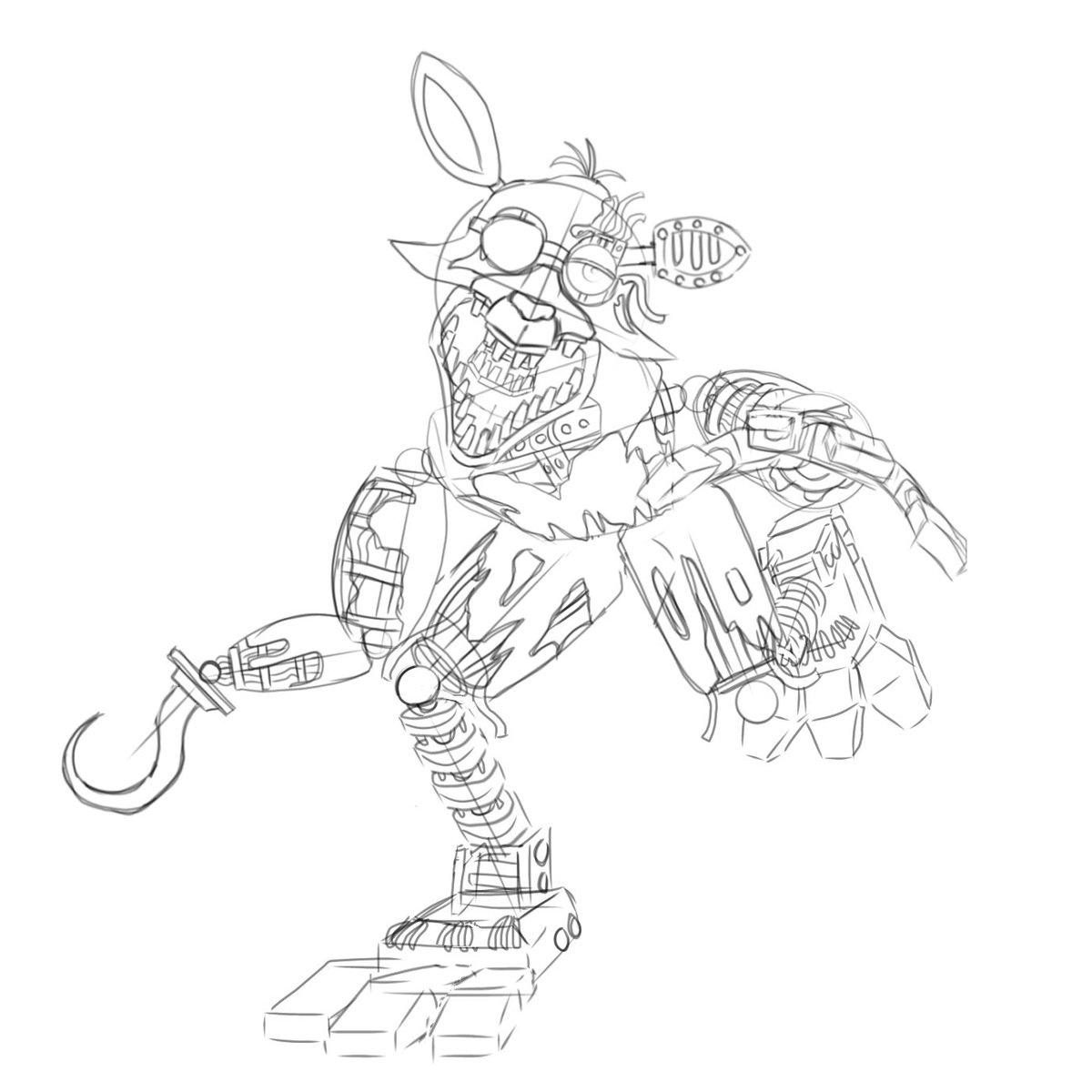 X äçpassiona rooïãwithered foxy fnaf fnaffanart fnafart furry furryart art httpstcowybkxxjeã x