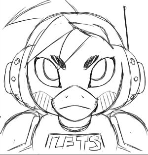 Five nights at freddys foxy coloring pages