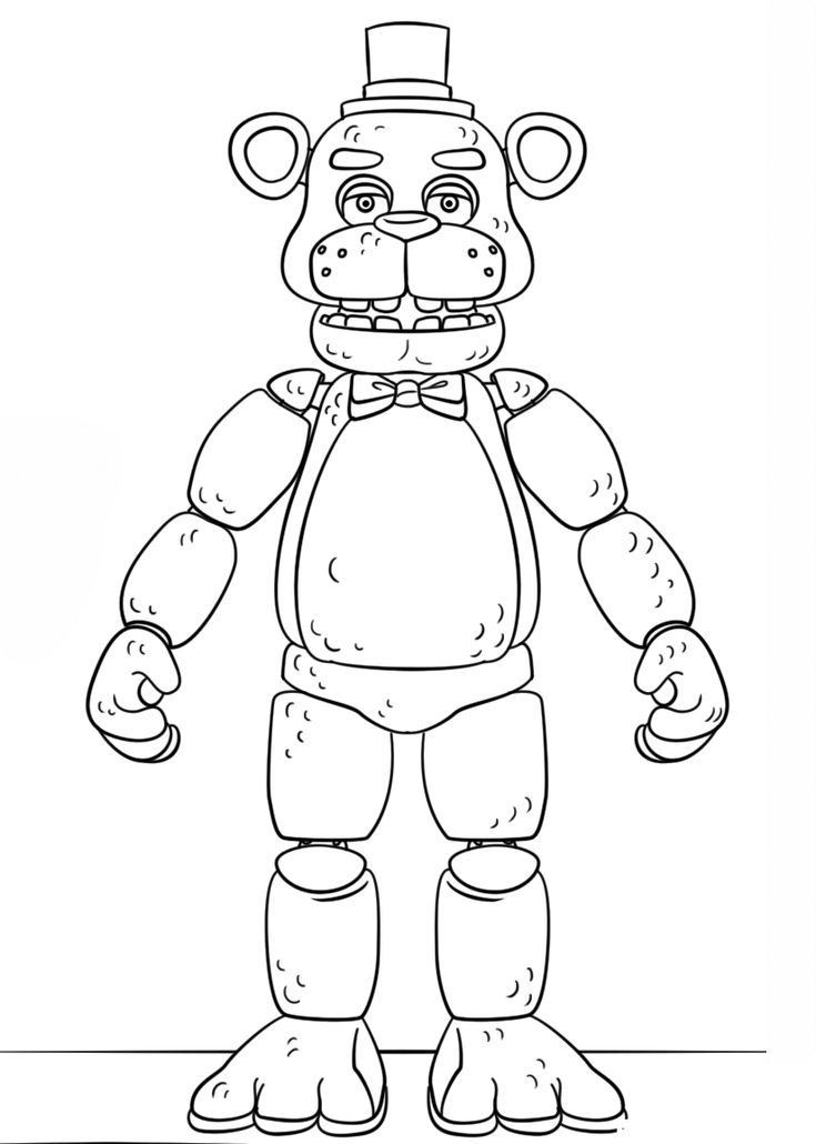 Free printable five nights at freddys fnaf coloring pages fnaf coloring pages coloring pages mandala coloring pages
