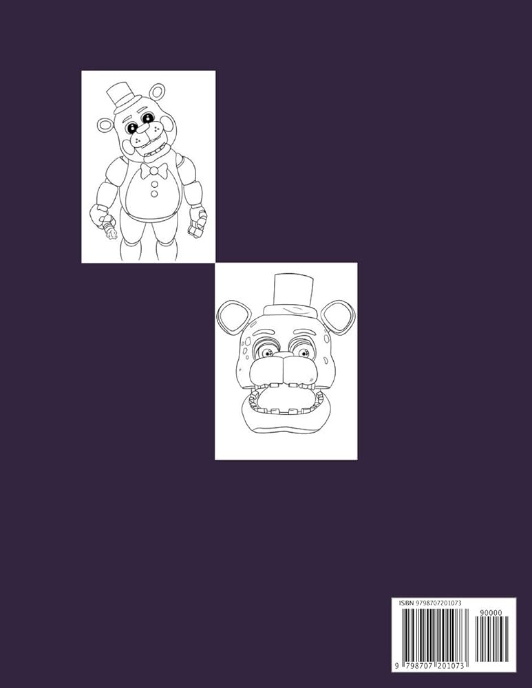 Official five nights at freddys coloring book beautiful gift for five nights at freddys lovers of any age edition as books