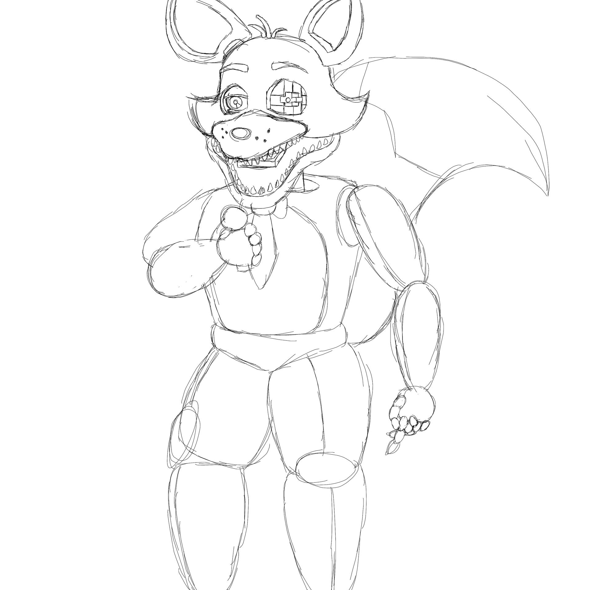 Withered freddy wip by phunnymann on deviantart withered freddy para colorir