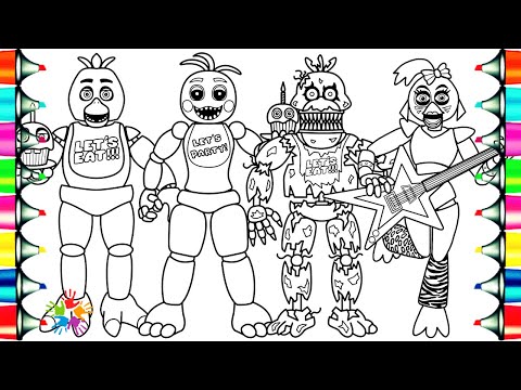 Five nights at freddys coloring pages