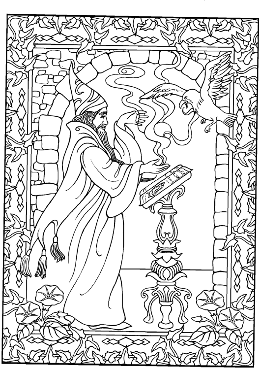 Pin by gisele sabourin on coloriage plus vieux witch coloring pages coloring pages free adult coloring pages