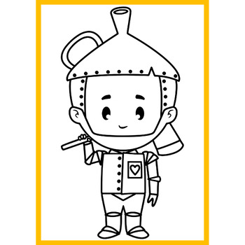 The wizard of oz coloring pages morning work by mind games studio